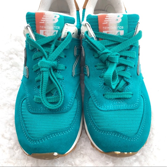 LAST New Balance Women’s 574 Classic “Global Surf” - Picture 2 of 6